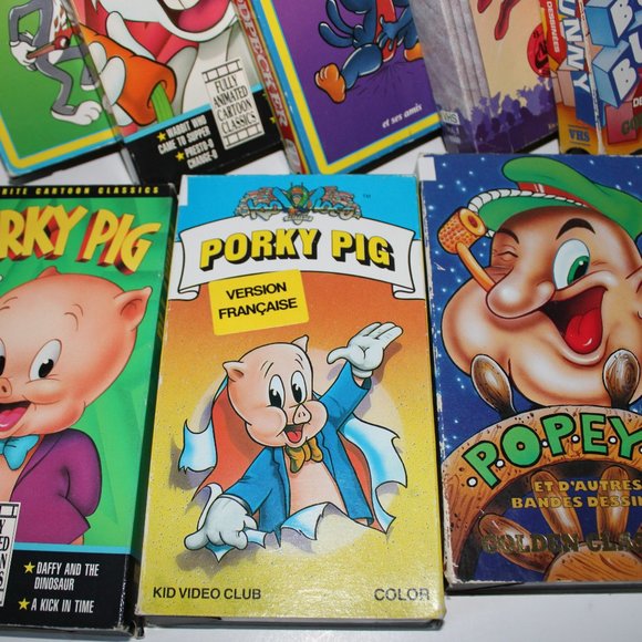 VHS Vintage (superman, popeye, porky pig, bugs bunny, humpty dumpty,...) - Picture 5 of 10
